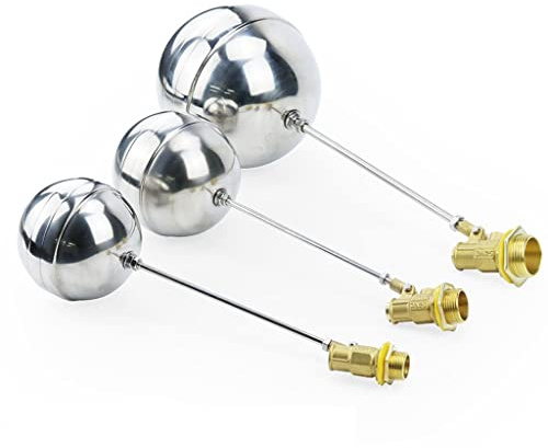 Válvula de flotador para depósito de agua, Cisterna de acero inoxidable con control flujo, 1 unidad, 1/2, 3/4 y 1, DN15, DN20 DN25(3/4inch)
