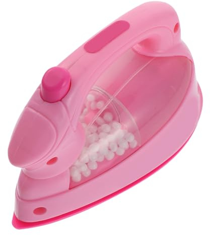 Mikinona Plancha Eléctrica De Juguete De para Y Niñas Juguete De Simulación para Juegos De Casa Sin Batería Peso 115G Ideal para Juego Simbólico Infantil