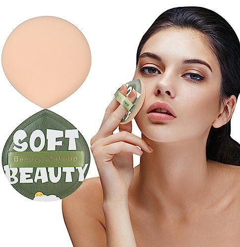 CORNERIA Grande spugna per trucco 2 pezzo, super morbido trucco bellezza frullatore applicare rapidamente il trucco in 3s