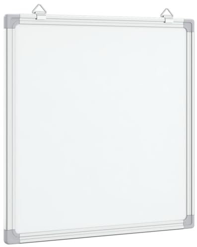 vidaXL Tableau blanc magnétique 40x40x1,7 cm aluminium, tableau magnétique effaçable à sec, tableau magnétique, tableau blanc magnétique mural