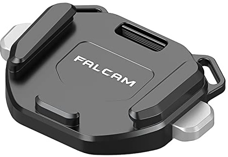 FALCAM F38 Placa de Liberación Rápida Correa para Hombro V2 Base para Cámara Accesorio de Liberación rápida Construcción de Aluminio, Compatible con Maglink, Correas para Hombro, Cabezales, Trípodes