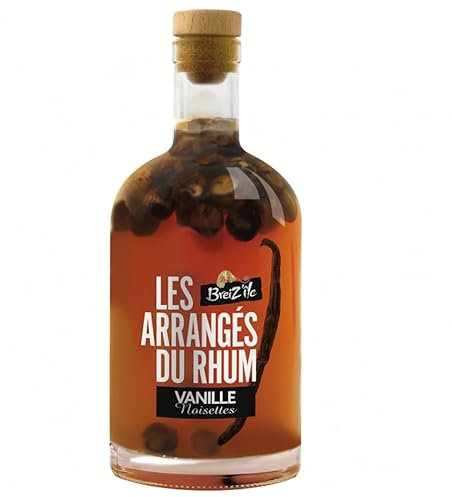 Breiz'Ile - Les arrangés du rhum - Vanille/Noisette - Punch au rhum - 28,0% Vol. 70cl