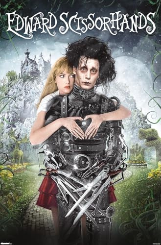 Edward Scissorhands - Heart One Sheet Wall Poster, 34L x 22.4W, Unframed Version