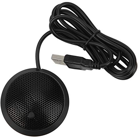 DINGBU BM200 Desktop Microphone, Omnidirectional Conference USB Mic, Professional Condenser Microphone with Mute for Clear Voice Pickup, Ultra - Thin Design for Business Meetings a
