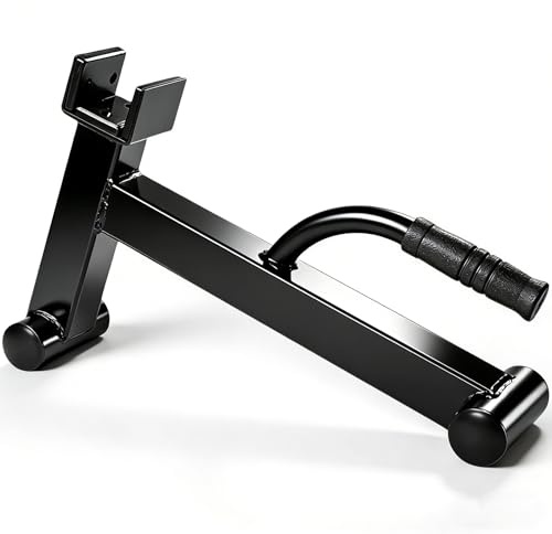 Sollevamento bilanciere, supporto intercambiabile per dischi con impugnatura antiscivolo, perfetto per scarico e cambio di piastre di peso, per sollevamento pesi, powerlifting, allenamento della forza
