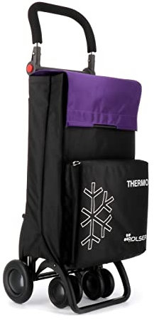 Carro Rolser Thermo Fresh MF 4.2 Tour Plus - Negro y Malva