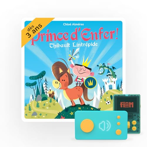 Lunii - Prince d'Enfer - Livre Audio interactif en français - durée 1h20 - dès 3 Ans à écouter sur Ma Fabrique à Histoires ou FLAM