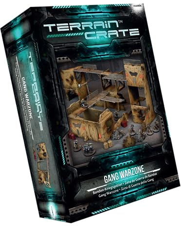 Mantic Games Terraincrate: Gang Warzone, Brown