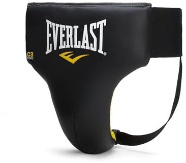 Everlast Unisex - Erwachsene Lightsparring Protector , Tiefschutz, Schwarz, S
