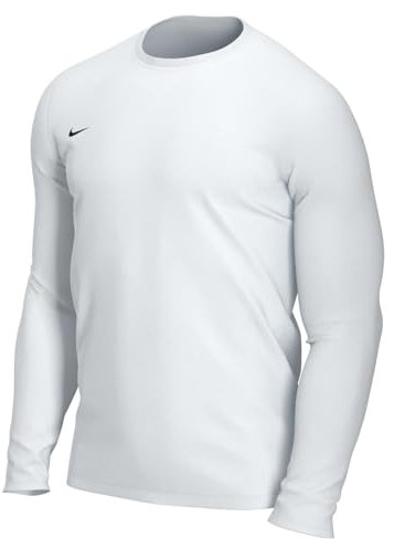 Nike Herren Nk Dry Park Vii Jsy Langarm trikot, White/Black, L EU