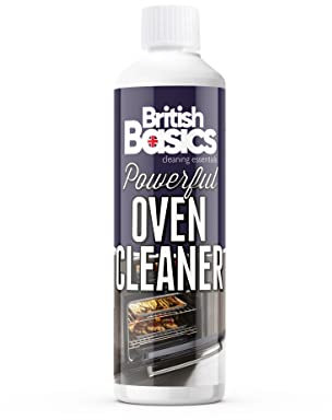 BritishBasics - Oven Cleaner Degreaser - Removes Baked On Food and Burnt-in Grease 500ml Clear