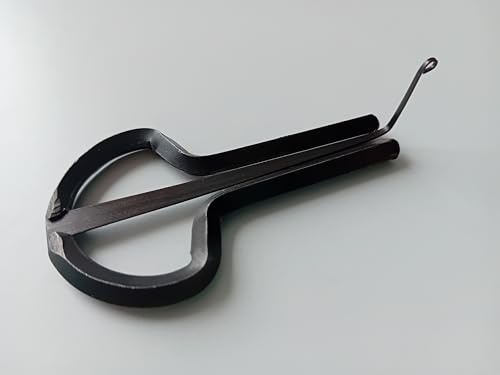 Jaw harp - Fungus, small. Black, High Tone. Beginner-grade, 70 mm (2,7 inch)