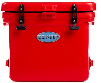 Icey-Tek 25 Litre Cube Cool Box - Candy Red