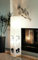 Trango 1210L Design Stehlampe *GREECE* Reispapierlampe *HANDMADE* in weiß mit floralem Motiv I inkl. 2x E14 LED Leuchtmittel I Form: eckig I Höhe: ca. 125cm I Wohnraumlampe I Stehleuchte I Reispapier