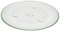 Quailitas Plateau tournant en verre pour micro-ondes, avec 3 fixations, plaque anti-rayures, 315 mm