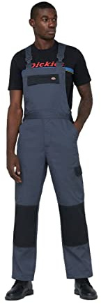 Dickies, Herren, Everyday B&B-Overall, GRAU/SCHWARZ, L