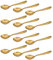 CAMRI Gold Teaspoons Set of 12 – Stainless Steel Tea Spoons, 5.19 inches, Golden Mirror Finishing Teaspoon for Dessert & Coffee, Sturdy, Cutlery Spoon Set for Home & Restaurant(C61-12 Pcs)