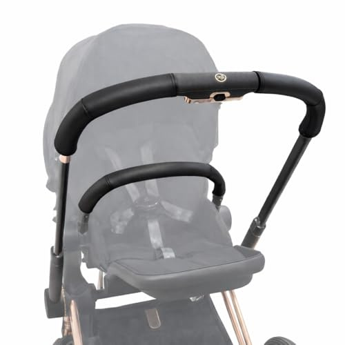 PROTEC TIF | Pack de housses en similicuir pour guidon et poignée de CYBEX PRIAM