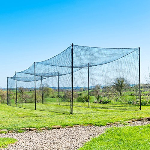 FORTRESS Ultimate Baseball Batting Cage - Range of Lengths [20’, 35’, 55’, 70’] | Complete Batting Cage with Frame - Unleash the Power of Your Swing (Complete Set, 20ft)
