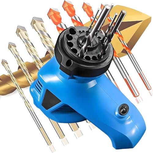 AffûTeuse De Forets HéLicoïDaux, Meuleuse Automatique De Forets De 3 à 12 Mm, Machine De Meulage, Pilote De Fraisage à Grande Vitesse De 95 W, Pour Forets HéLicoïDaux