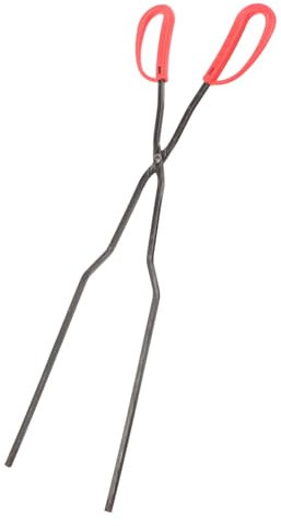 Toddmomy Pinzas Para y Fogatas De Camping Herramientas Para Leña Accesorios Para Exteriores Pinzas Para y Fogatas Para Camping