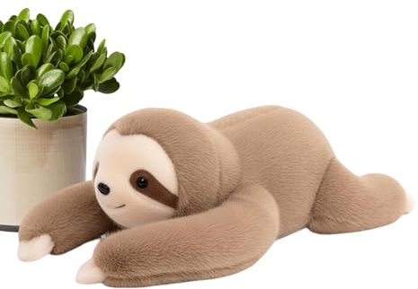 Animale di peluche ponderato - Giocattolo morbido e confortevole, compagno di peluche calmante | Supporto per alleviare il comfort della pressione sensoriale terapeutica, elemento di design del cuscin
