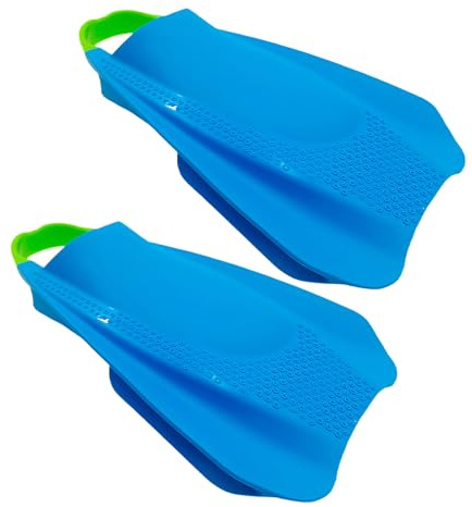 Eojpdji Palmes de Natation pour Adultes - Palmes en Silicone à Talon Ouvert,Taille Voyage | pour Hommes et Femmes Débutants, à la Plage, en Mer, pour Le Snorkeling, l'Entraînement, la
