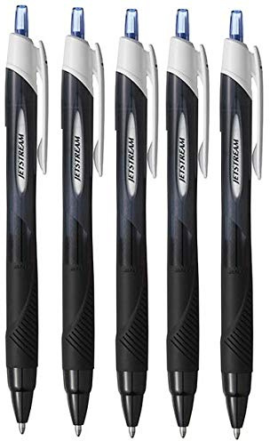 Rollerball de tinta jetstream 1.00 m/m (5 uidades azules)