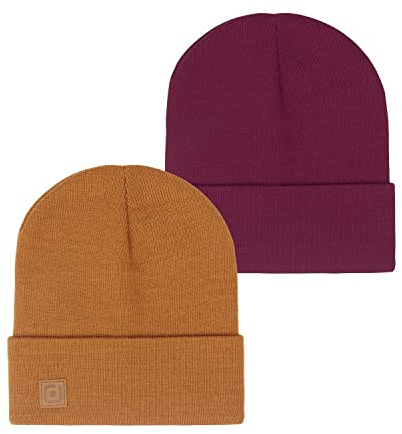 riverso Herrmössa RIVFabian utomhusmössa, stickad mössa, löpmössa, vintermössa, unisex, enfärgad, 100 % akryl, en storlek, Färgmix 10, En Storlek