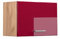 Vicco Hängeschrank R-Line, Bordeaux Hochglanz/Goldkraft Eiche, 60 cm Flach