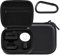 Nokwocy Bolsa de transporte para Insta 360 GO 3S/GO3 accesorios, Insta360 GO 3S/GO3 Thumb Camera Carrying Case Organizer, Mini Protective Storage Clutch Bag para cámara de acción y accesorios, Negro