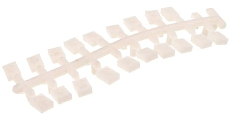 Artibetter Jeu de Tampons Numérotés de 0 à 9 en Plastique Blanc pour Étiquettes de Prix en Rayon, Réutilisables et Rapides pour Gestion de Stock en Magasin