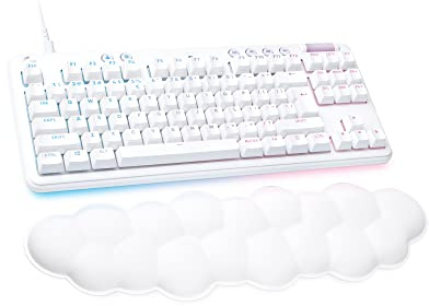 Logitech G713 TKL Corded Gaming Keyboard - Off White - USB - Nordic - Linear