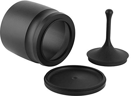 Kaffee-Dosierbecher, Dosierringe aus Aluminiumlegierung drücken 58 mm Kaffee-Zubehör Kaffeewerkzeuge, ergonomisches Design, bequem und einfach zu handhaben, Dosierringe Guter Begleiter für Kaffee