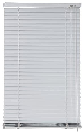 EXKLUSIV HEIMTEXTIL Aluminium Jalousie Lamellen 50 x 175 cm Weiß