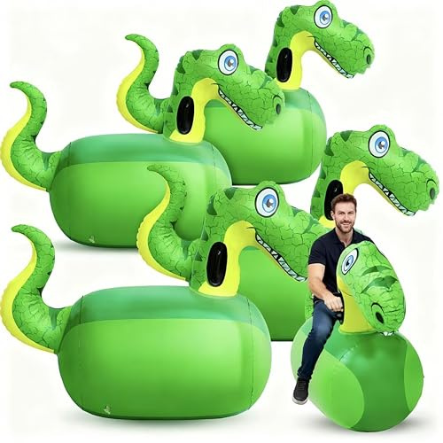 Hiboom 4 Pcs Giant Animal Design for Birthday Party Gift, Dinosaur