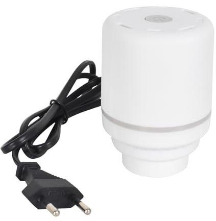 Pompa Aria Elettrica per Sacco a Vuoto, 30W Pompa a Vuoto Elettrica Portatile per Sacchetti Sottovuoto, Coperte, Cuscini, Trapunte (Grigio)