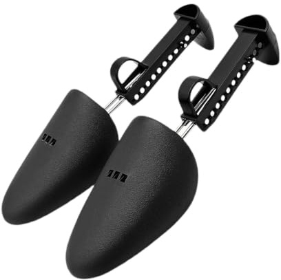 Hsqpzisn Árboles de zapatos para hombre, estirador de zapatos ajustable
