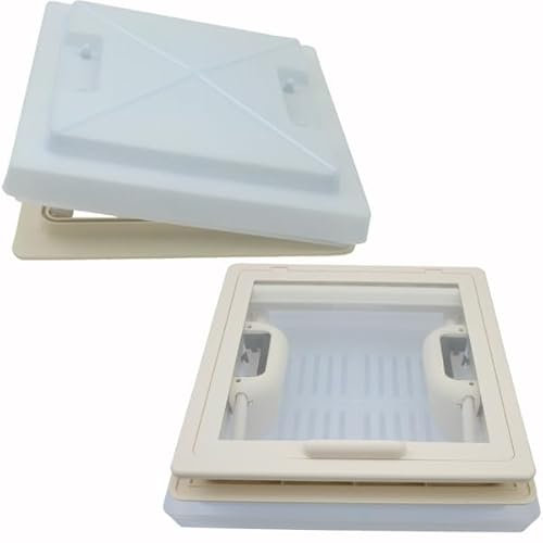 MPK Dachfenster 28 x 28 mit Rollo für Wohnwagen Wohnmobil Caravan