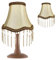 Tutamaz Lampenschirm Retro Vintage 70er,Lampenschirm retro, Lampenschirme Vintage, 70er Jahre Lampe, Lamp Shade 70s Design Stoff E14 Sockel Deckenlampe lampenschirme für Tischlampe