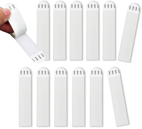 Bandes auto-agrippantes – Bandes auto-agrippantes | Fixation réutilisable sans perforation pour dortoir, garage, étude, cadres photo de cuisine