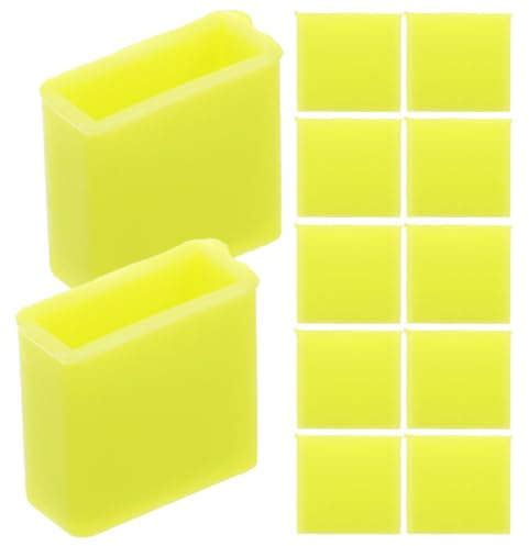 PERSELOSO 20 Tapas Protectoras USB de Silicona Verde para Enchufe Macho, Diseño Compacto y Uso Versátil en Cables de Carga y Puertos USB