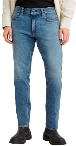 G-Star Men's Mosa Straight Jeans, Blue (sun faded blue donau D23692-D503-G347), 36W / 30L