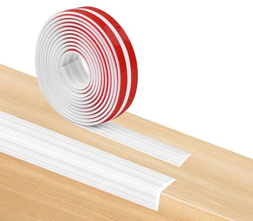 200 cm Protezioni Antispigolo, Spesso Schiuma Anti Collisione Autoadesivo, Multifunzionale Extra Spesso Striscia Protezione, Protezioni per bordi Per Bordo Mobili Da Tavolo (4 cm - Bianco)