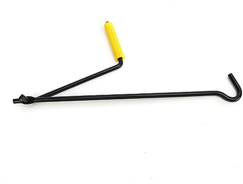 Cocoarm de Gato de Tijera de Neumáticos para Automóviles, Construcción de Acero de Metal ABS, Ideal para Emergencias, Operación Rápida para Autos Camiones SUV