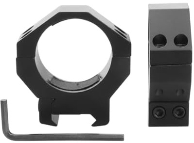 Una coppia di anelli per montaggio mira ottica 34MM, supporto mira ottica, basamento doppio chiodo piatto, binario guida 21MM P/W