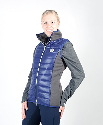 PFIFF Gilet da Donna Gilet Trapuntato hylite Equitazione da, Donna, 102313-220-XL, Dunkelblau, XL