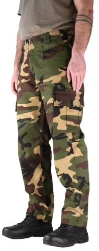 Savage Island militärbyxor, herr, cargo, arbetsbyxor, bomullsbyxor, utomhus, camping, vandringsbyxor, dpm camo, 32W / 32L