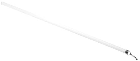 Cabilock Barra De Cortina Acrílica Transparente 50 Cm 12 Mm De Diámetro Varilla De Tiro Manual para Ventanas y Puertas Uso Hogar y Hotel