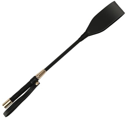 Tabanzhe 30cm Horse Riding Crop – Lightweight Equestrian Whip with Anti-Slip Handle, Durable PU Leather Short Stick for Horse Training, Trail Riding, Performance & Cosplay